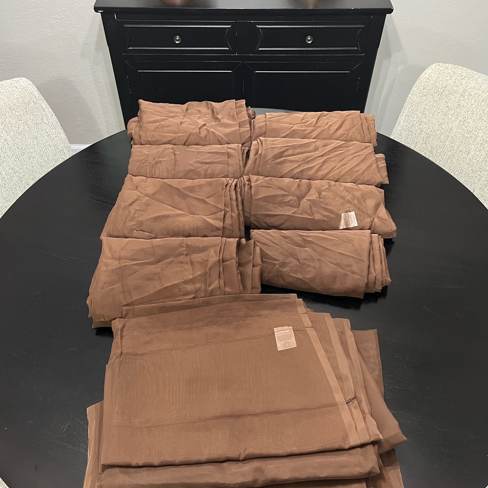 JCPenney Home Collection Chocolate Curtain Panel